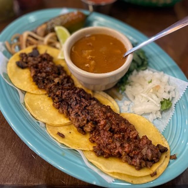 Tacos Campechanos Plate.