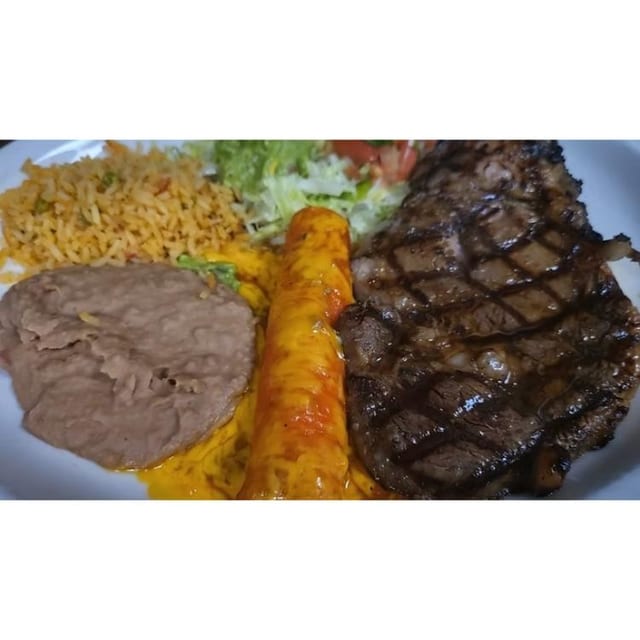 Steak Tampiquena.