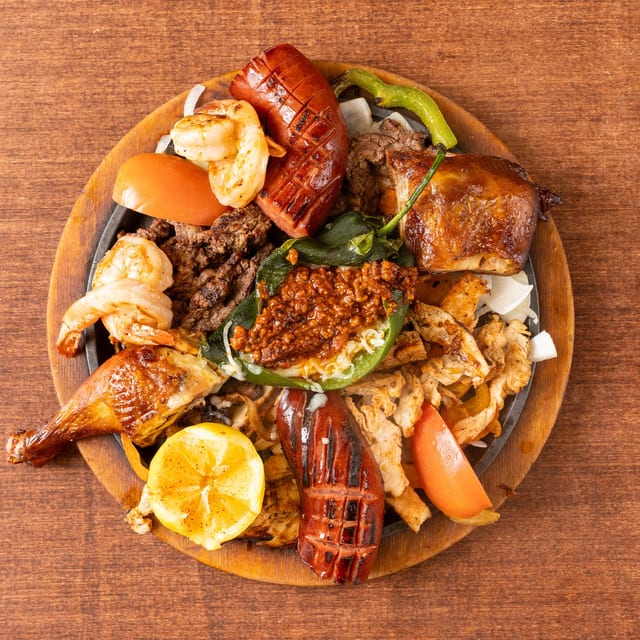 Parrillada Estilo Grand Tequila Plate.