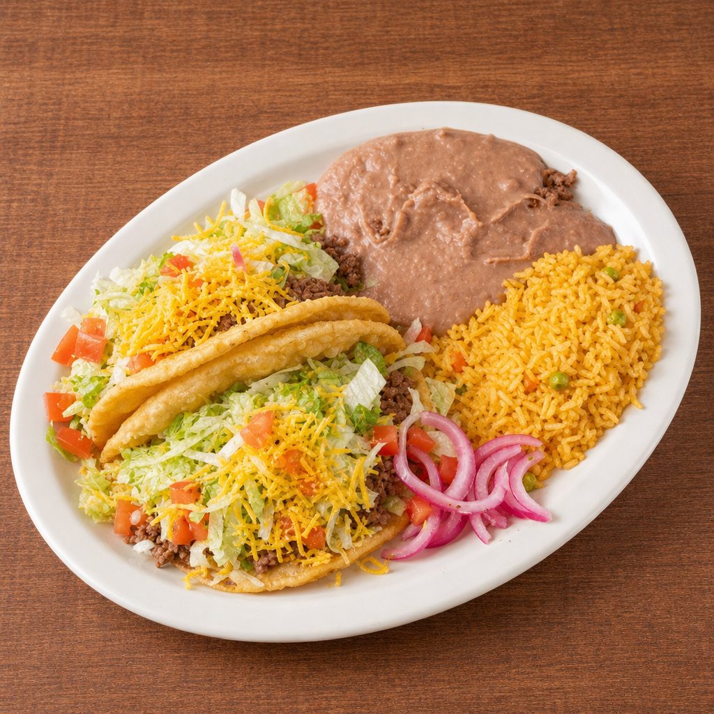 Puffy Tacos - Lunch.