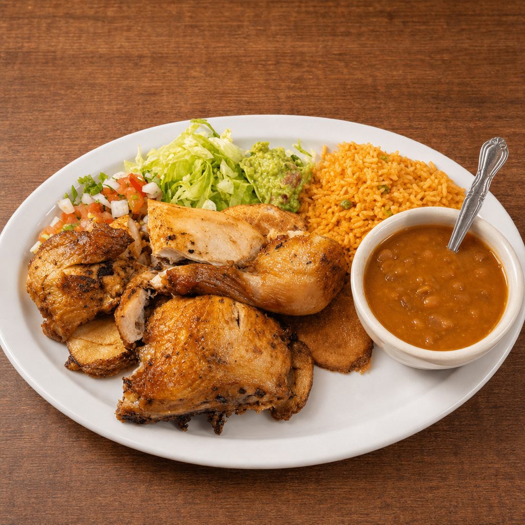 Pollo Al Carbon - Lunch.