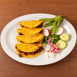 Mini Tacos de la Esquina Plate