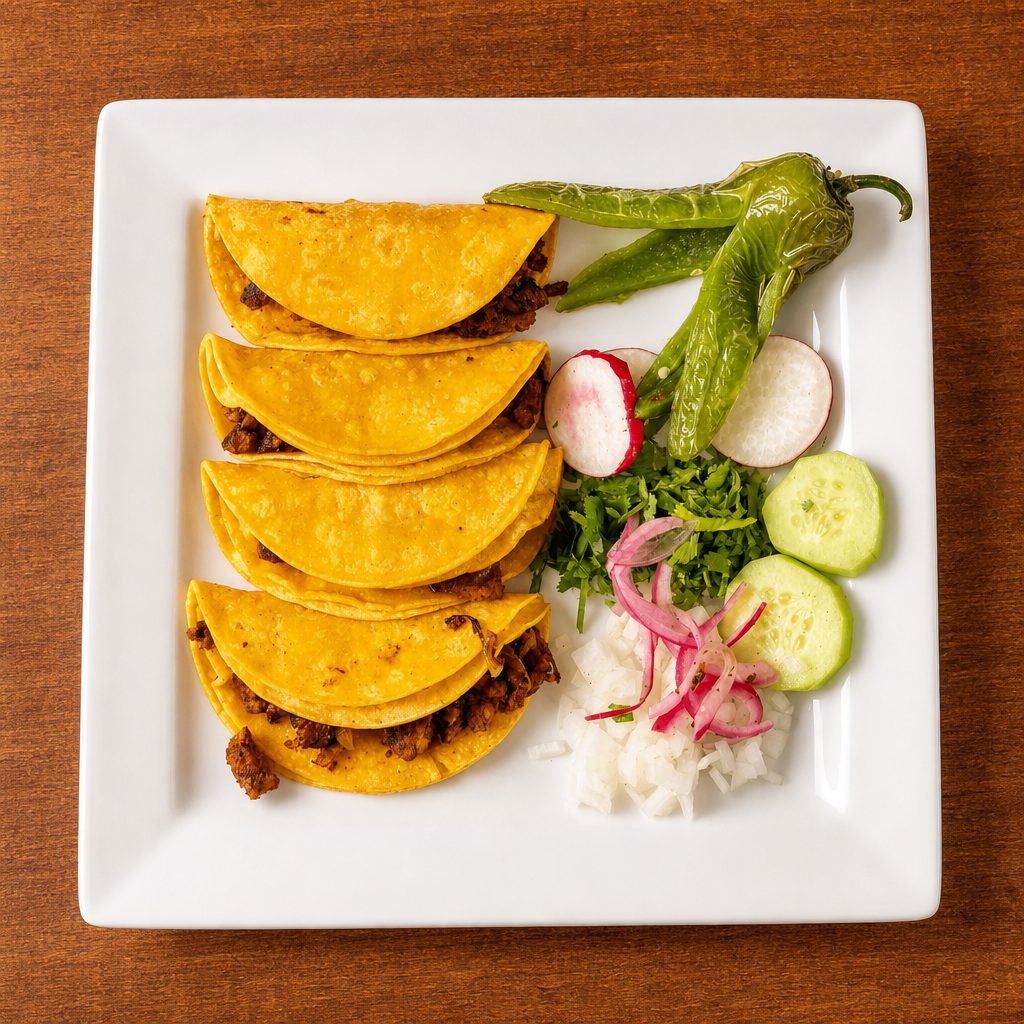 Mini Tacos de la Esquina - Lunch.
