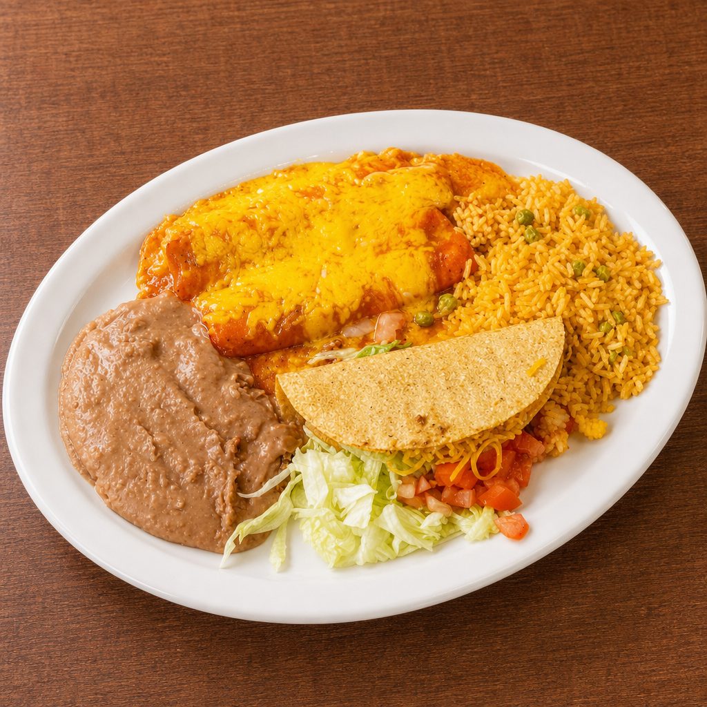 Mexican Plate - Lunch.