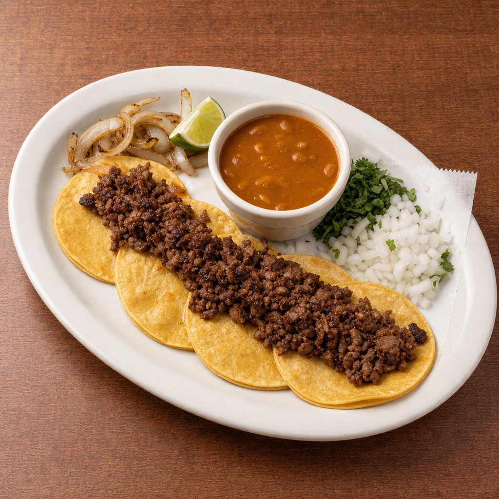 Tacos Campechanos Plate.