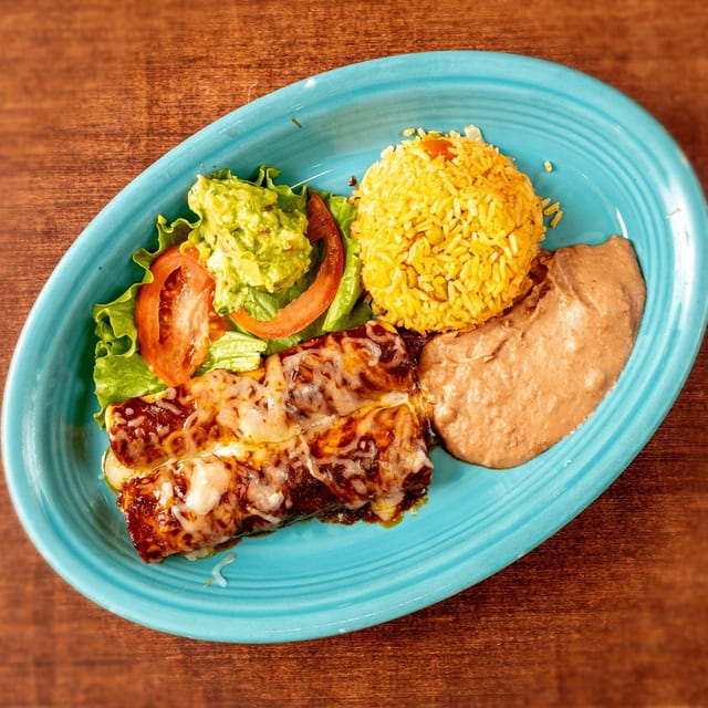 Mole Enchiladas.
