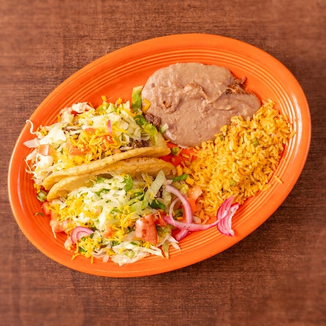 Puffy Taco Plate.