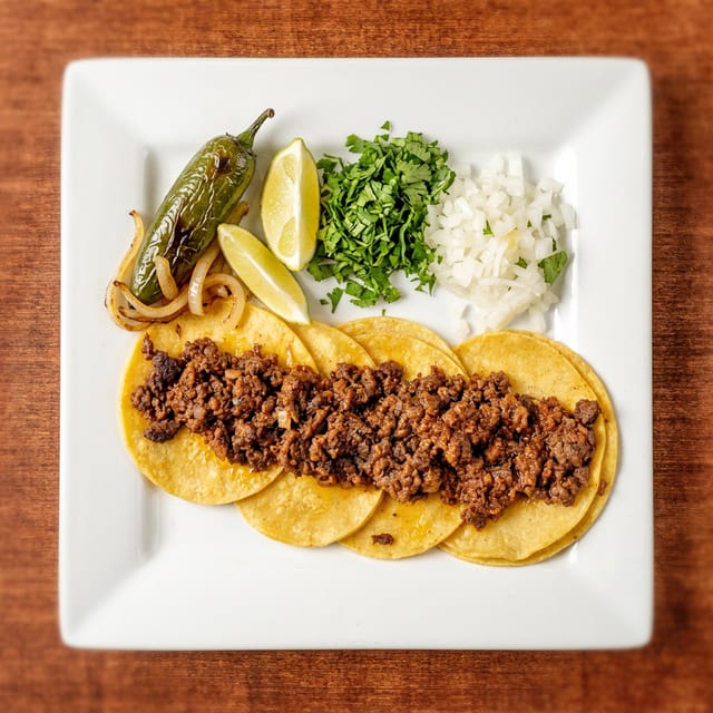Tacos Campechanos Plate.