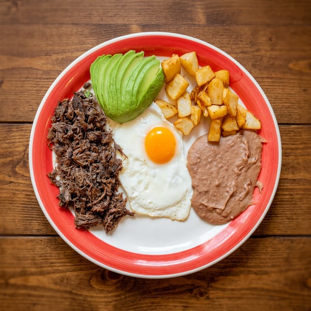 Barbacoa Plate.