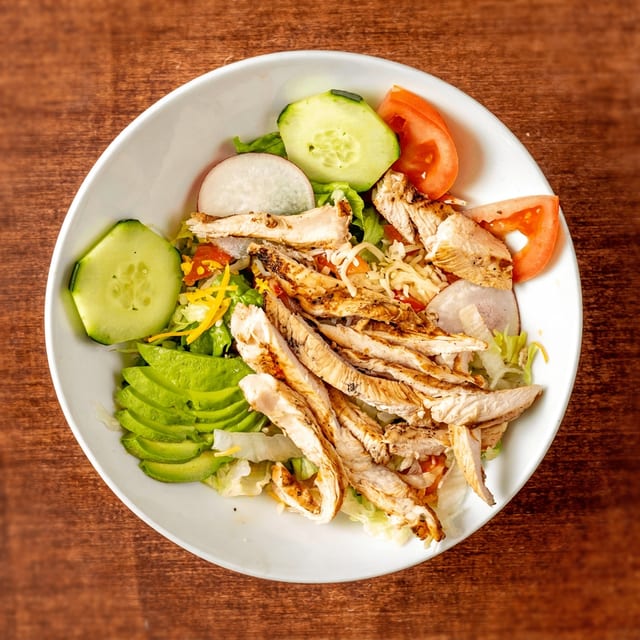 Grilled Chicken Salad.