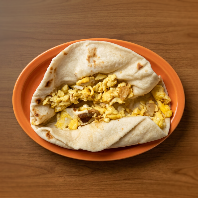Potato & Egg Taco - Tuesday.