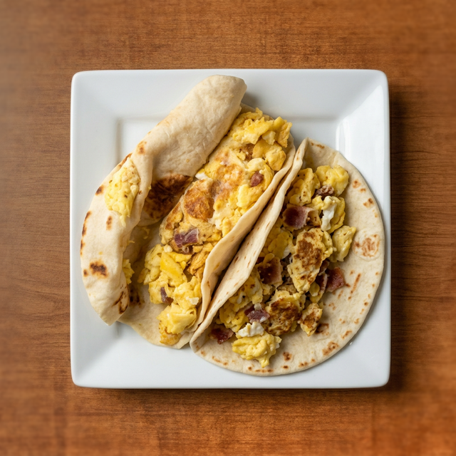 Bacon & Egg Taco - Tuesday.