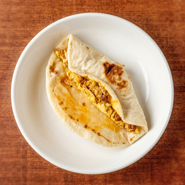 Chorizo & Egg Taco.
